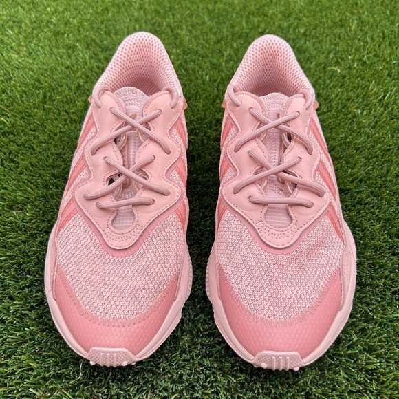 adidas Ozweego J Wonder Mauve Pink Trainers Sneaker Size 7 Shoes Barbiecore - Picture 4 of 13